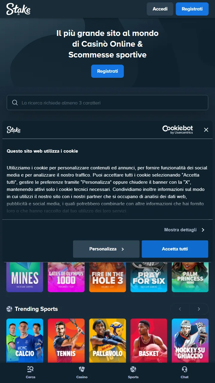 Captura 1 de Stake