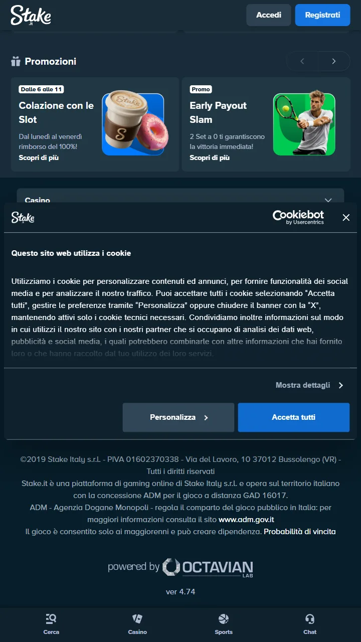 Captura 3 de Stake